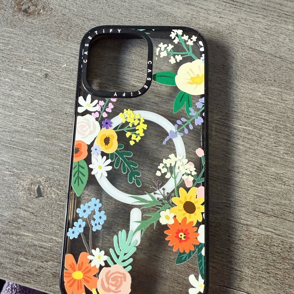 Casetify Vibrant Floral iPhone 16 pro max case